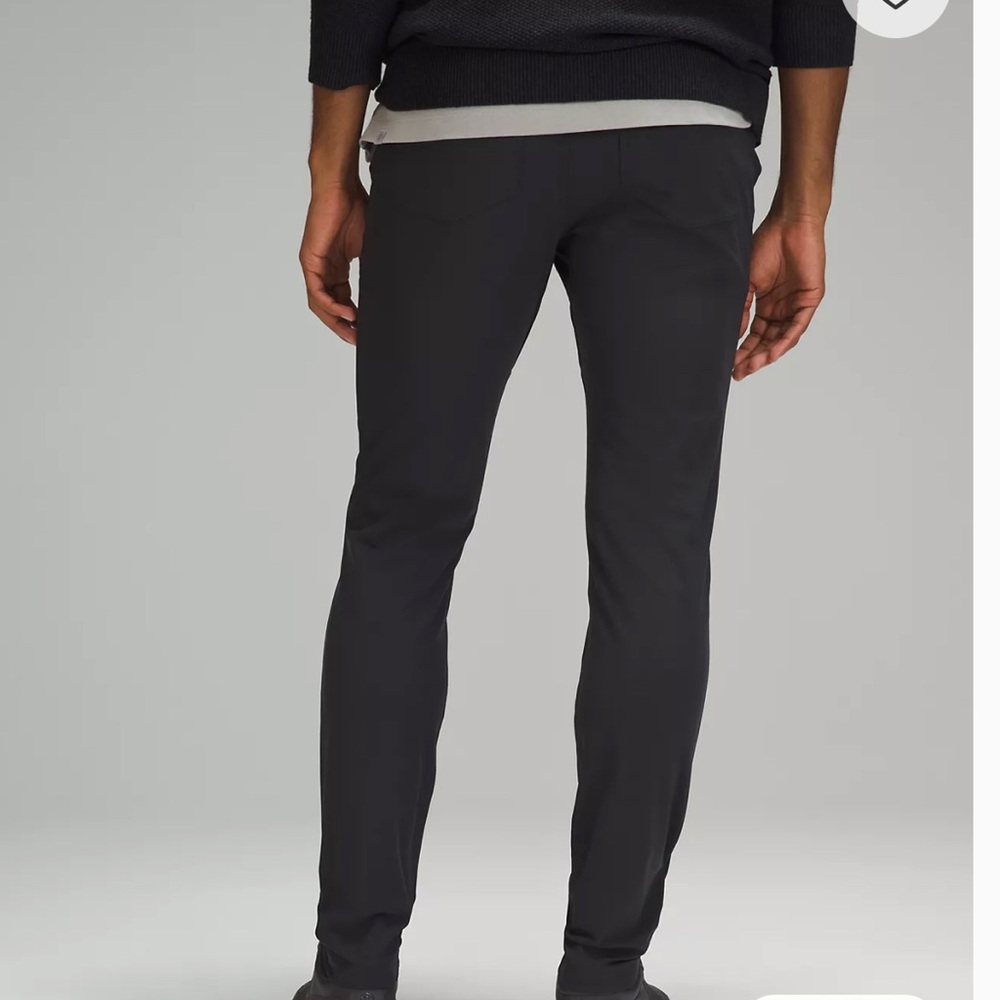 lululemon athletica men’s ABC Skinny-Fit 5 Pocket Pant 30L
Warpstreme Black - Picture 3 of 7